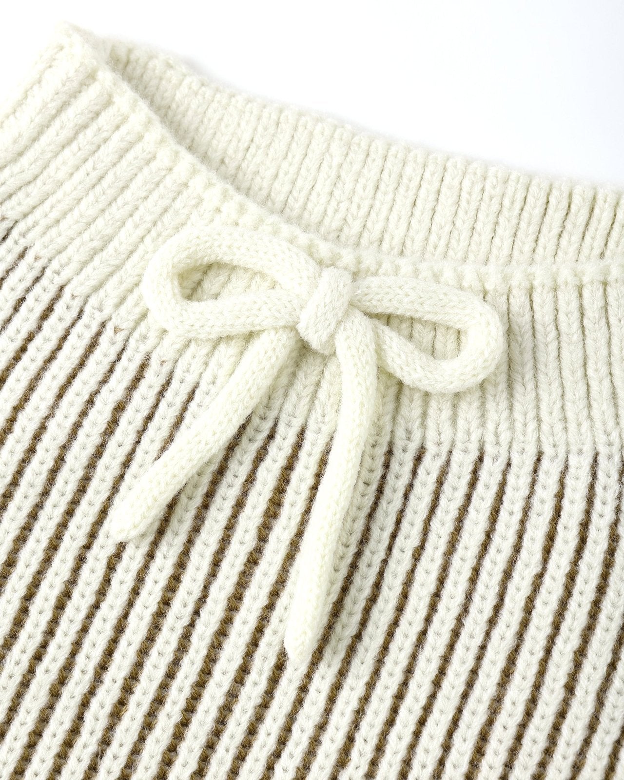 Quincy Mae Relaxed Knit Sweater and Chunky Knit Pant Set, Gold - Flying Ryno