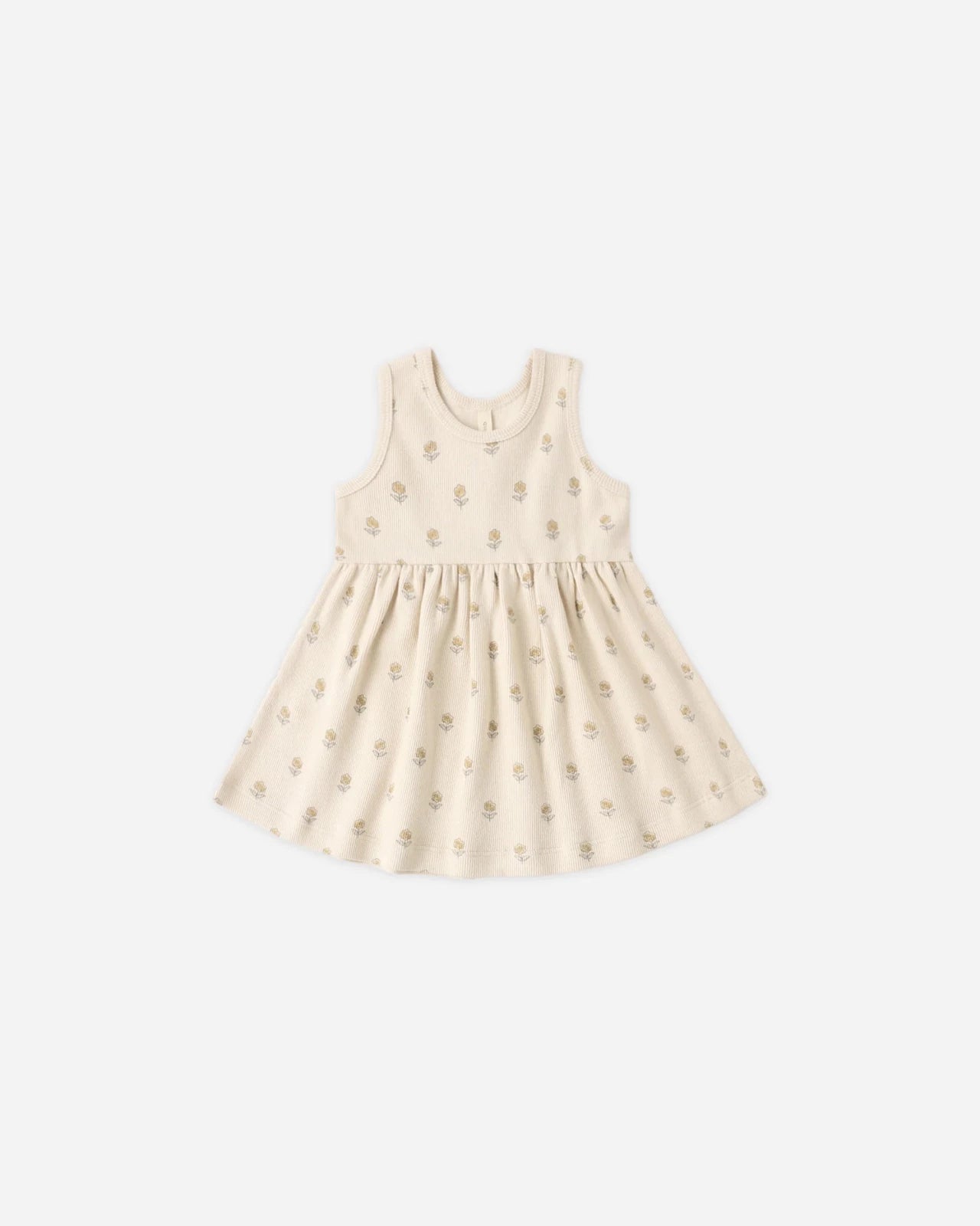 Quincy Mae Ribbed Tank Dress, Buttercup - Flying Ryno