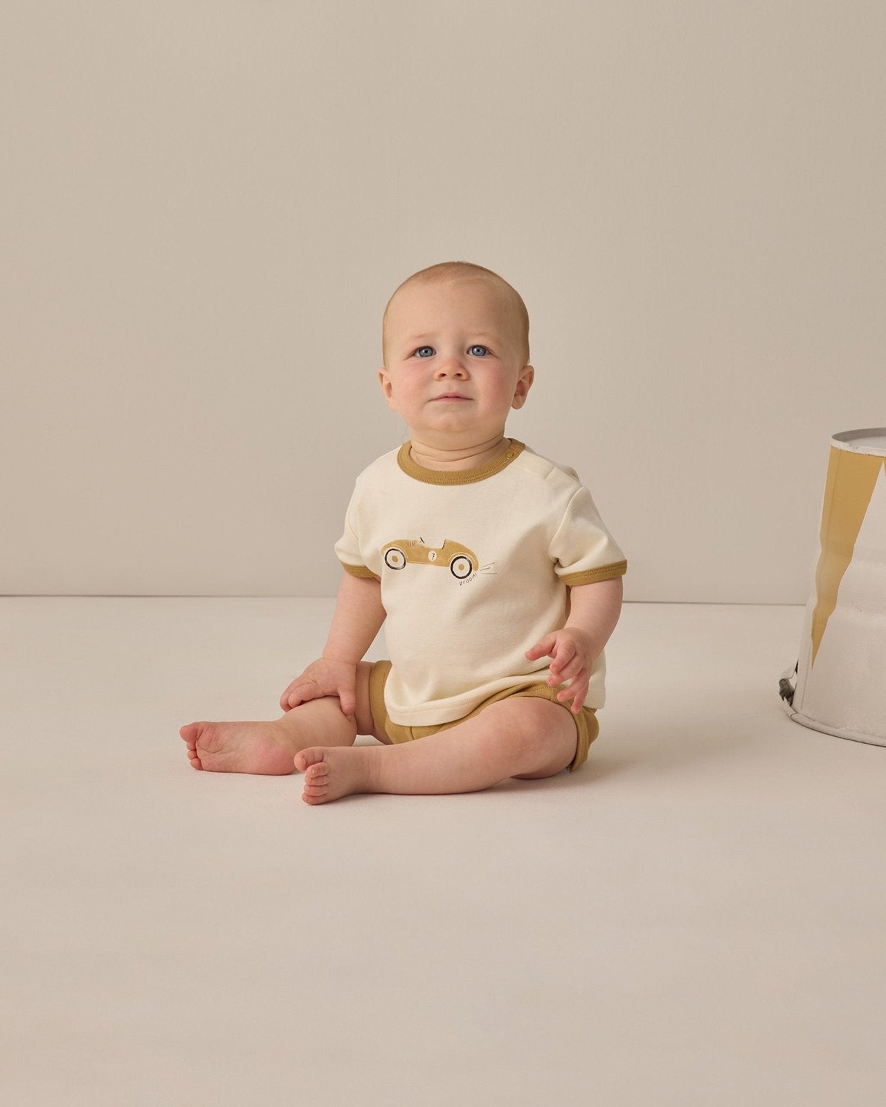 Quincy Mae Ringer Tee, Race Car - Flying Ryno