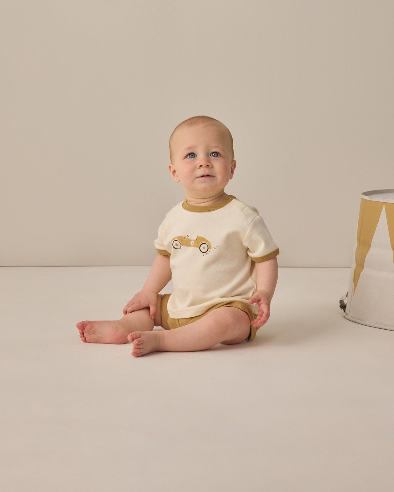 Quincy Mae Ringer Tee, Race Car - Flying Ryno