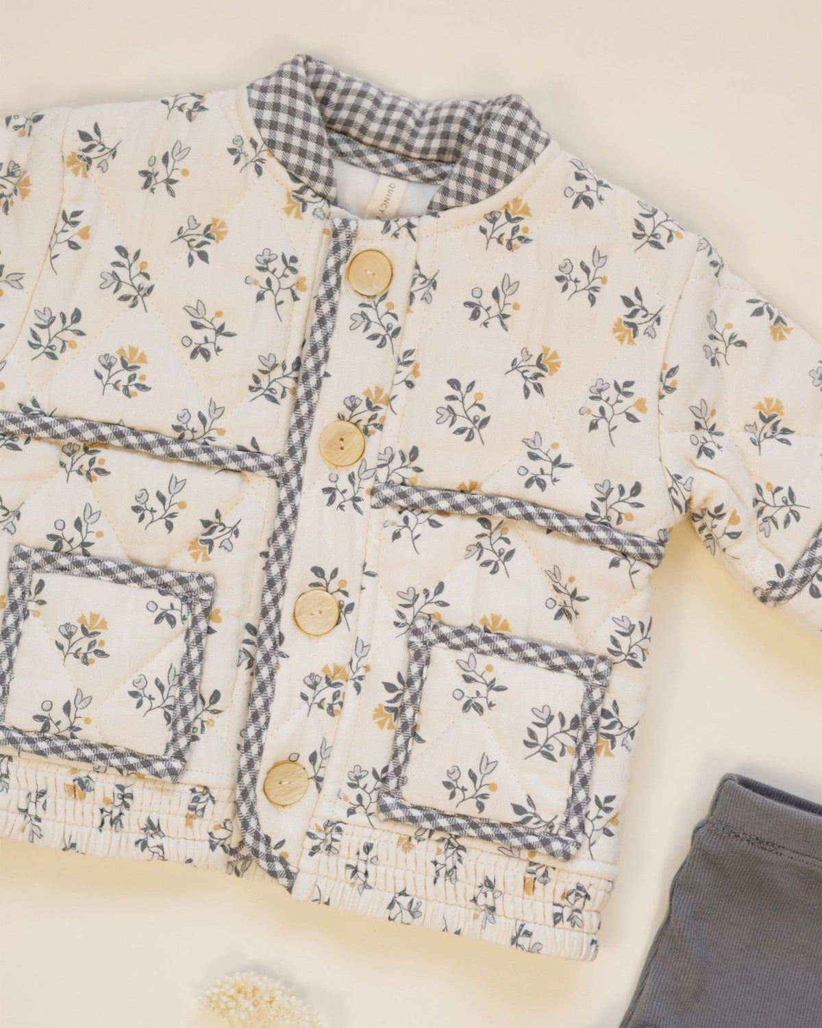 Quincy Mae Roxie Jacket, French Floral - Flying Ryno