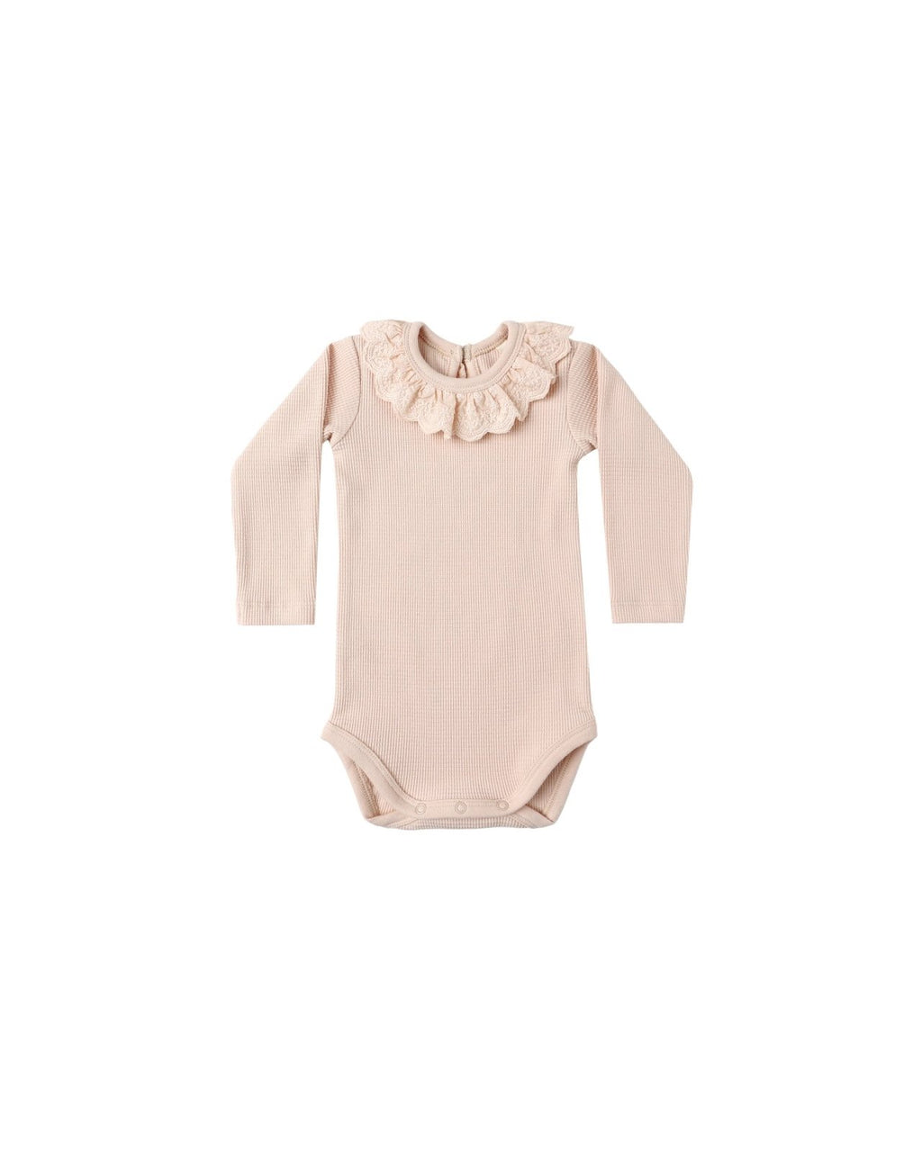 Quincy Mae Ruffle Collar Bodysuit + Legging Set, Antique - Flying Ryno