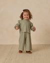 Quincy Mae Ruffle Cozy Set, Fern - Flying Ryno