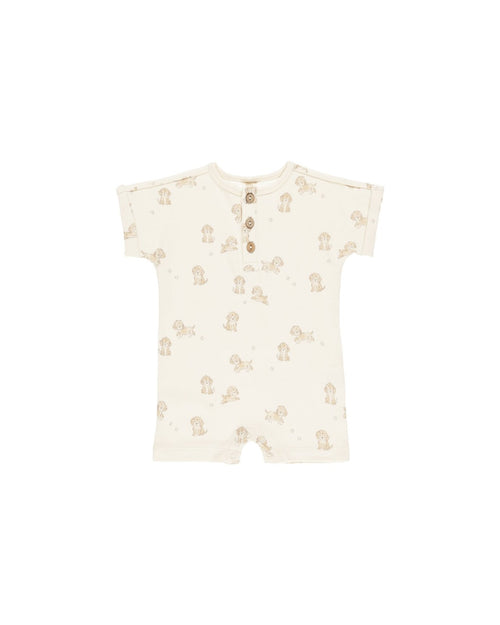 Quincy Mae Short Sleeve One - Piece, Puppies - Flying Ryno