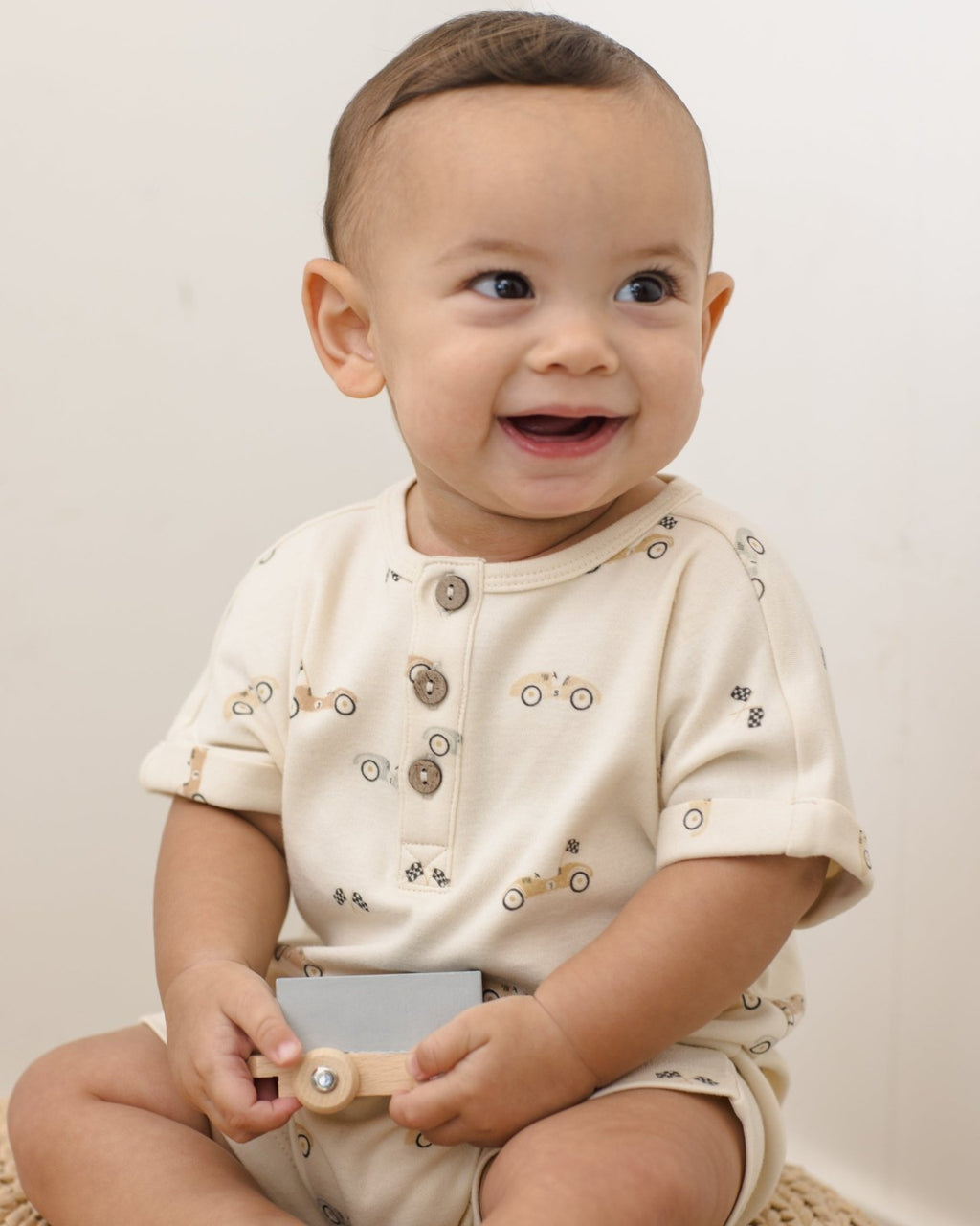 Quincy Mae Short Sleeve One - Piece, Race Car - Flying Ryno