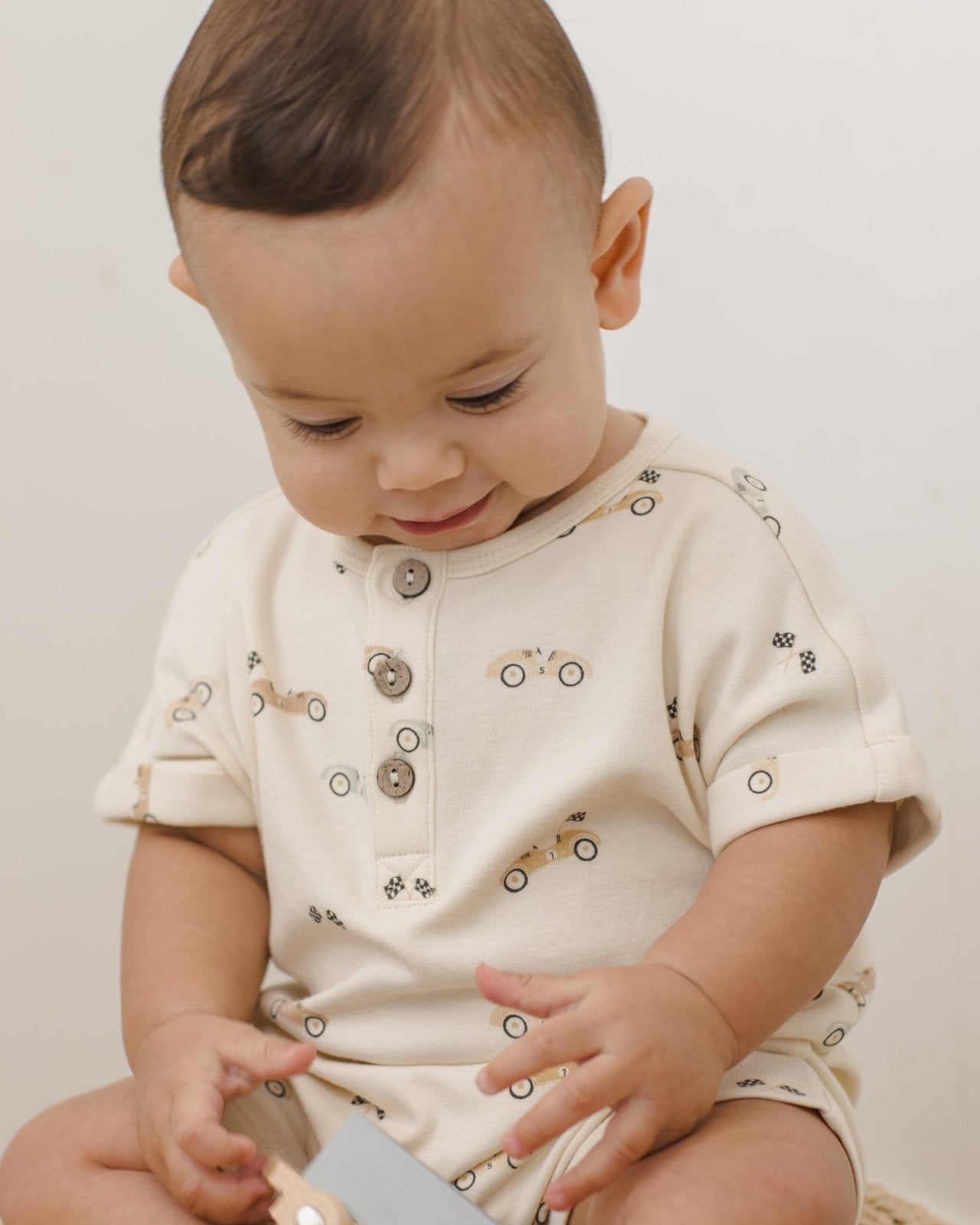 Quincy Mae Short Sleeve One - Piece, Race Car - Flying Ryno