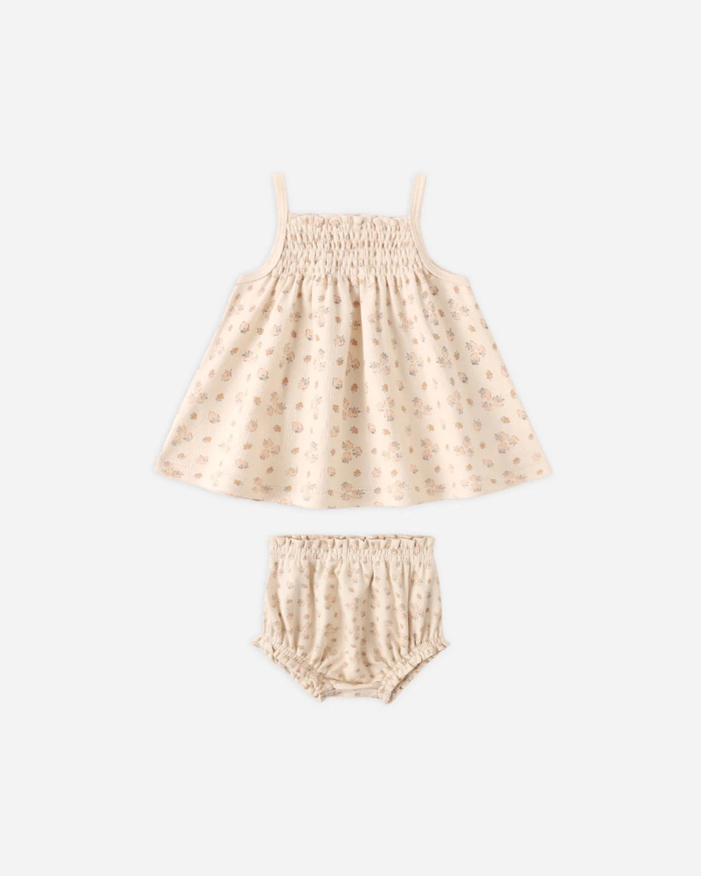 Quincy Mae Smocked Tank and Bloomer Set, Strawberries - Flying Ryno