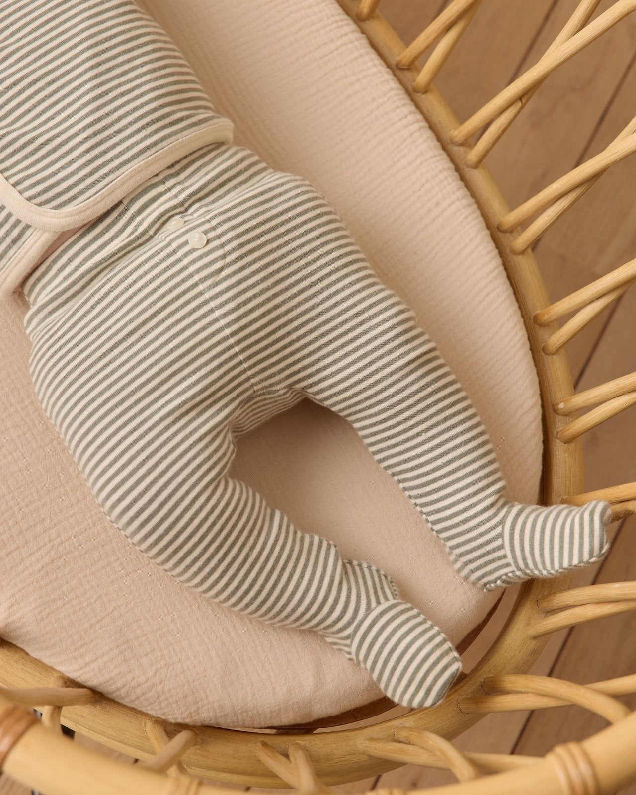 Quincy Mae Take Home Set, Forest Stripe - Flying Ryno