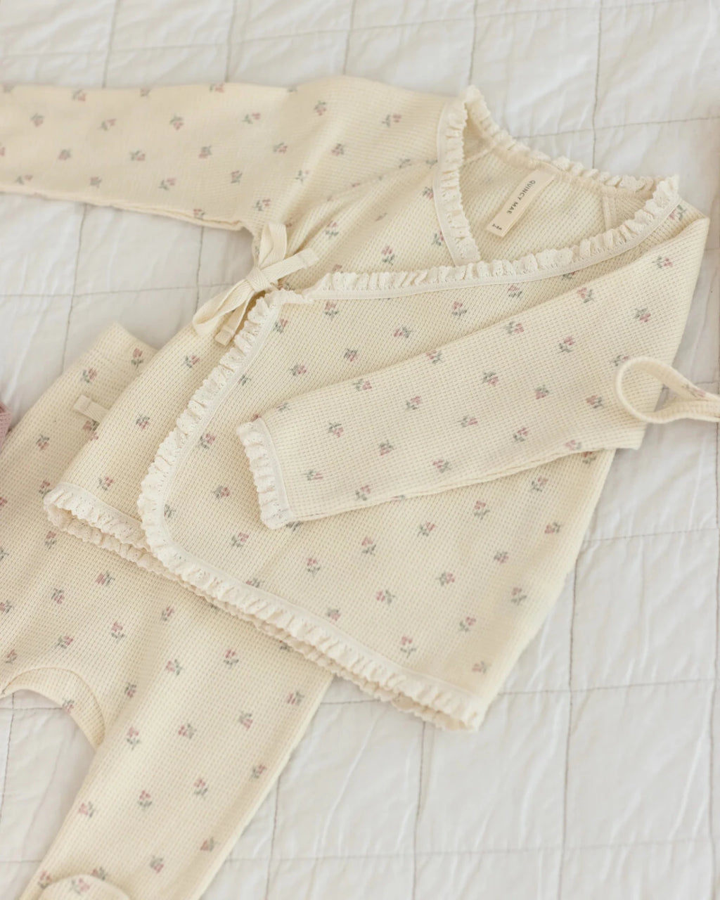 Quincy Mae Take Home Set, Mauve Ditsy - Flying Ryno