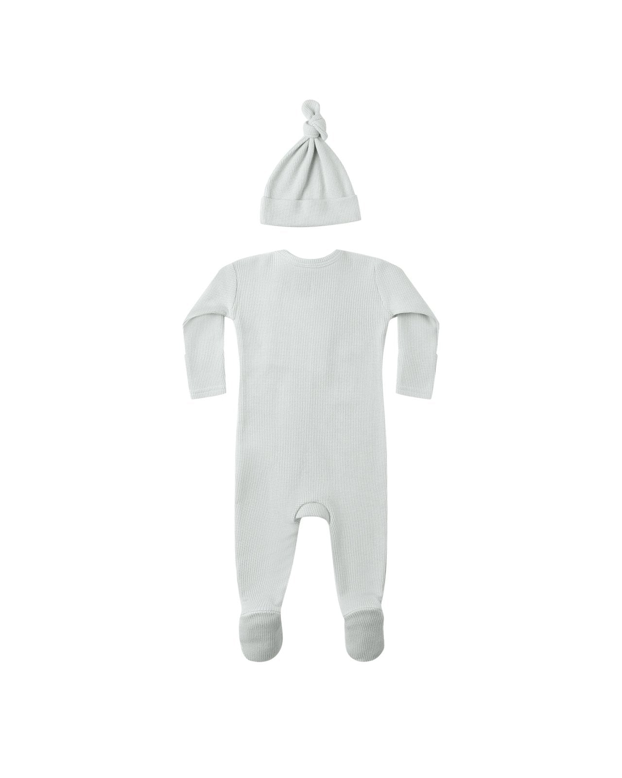 Quincy Mae Waffle Sleep Set, Ice Blue - Flying Ryno