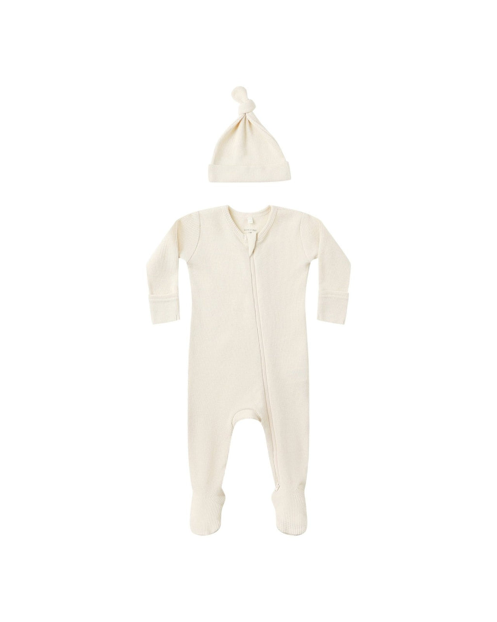 Quincy Mae Waffle Sleep Set, Natural - Flying Ryno