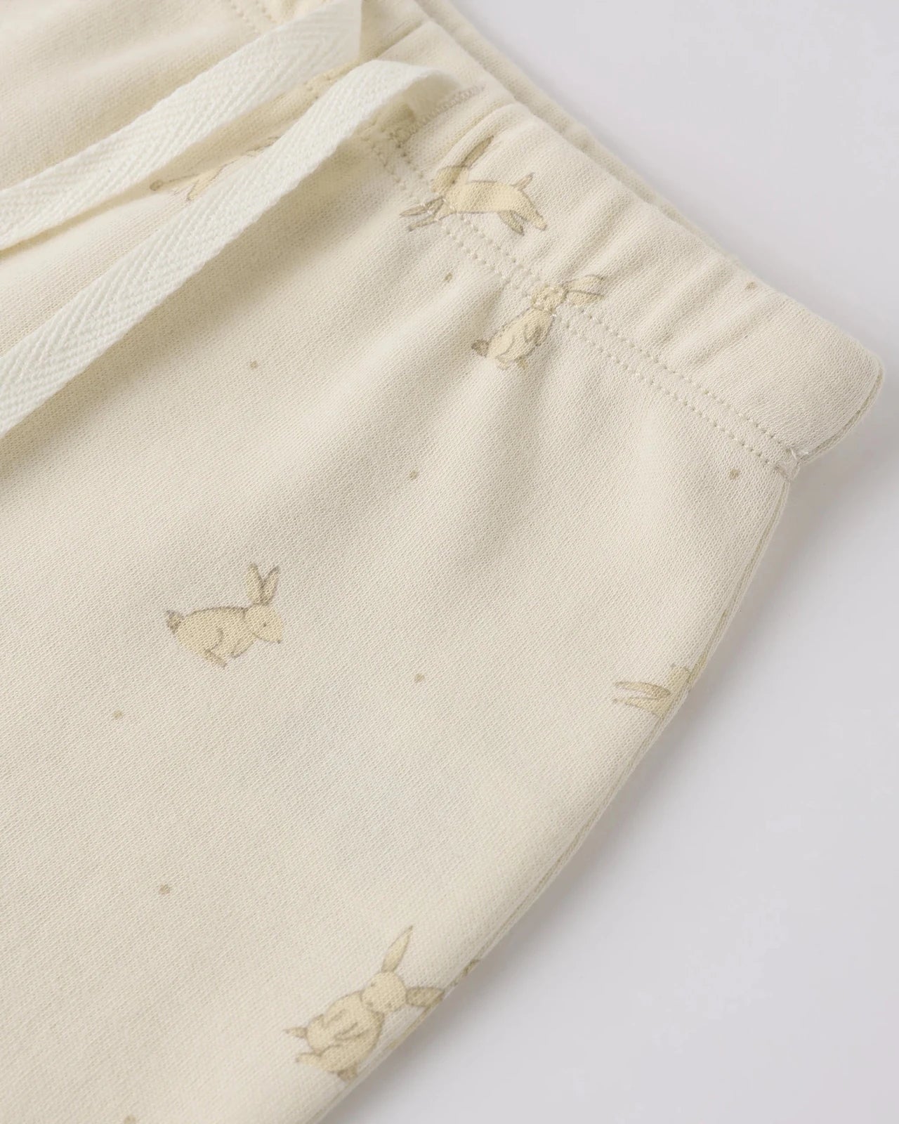 Quincy Mae Wrap Top and Footed Pant Set, Bunnies - Flying Ryno