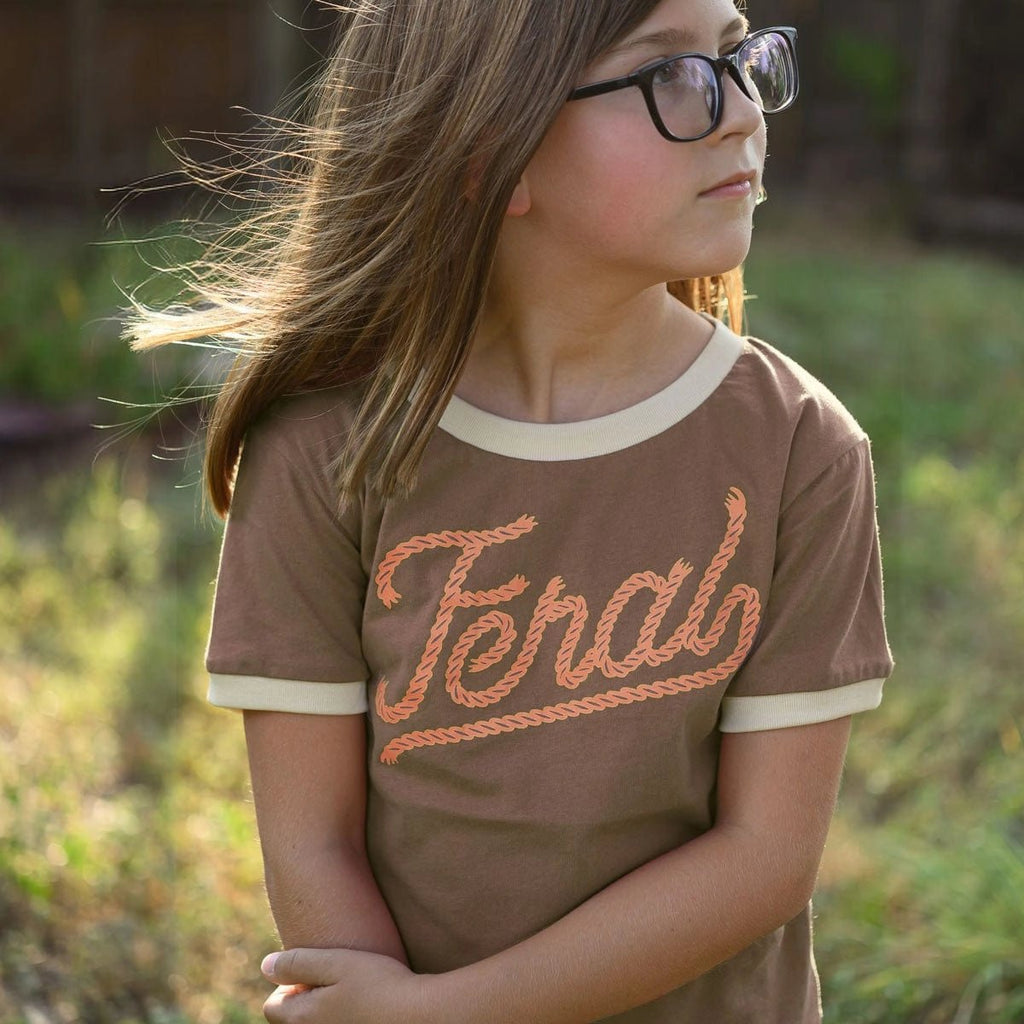 River Road Clothing Company Feral Vintage Ringer (Youth) - Flying Ryno