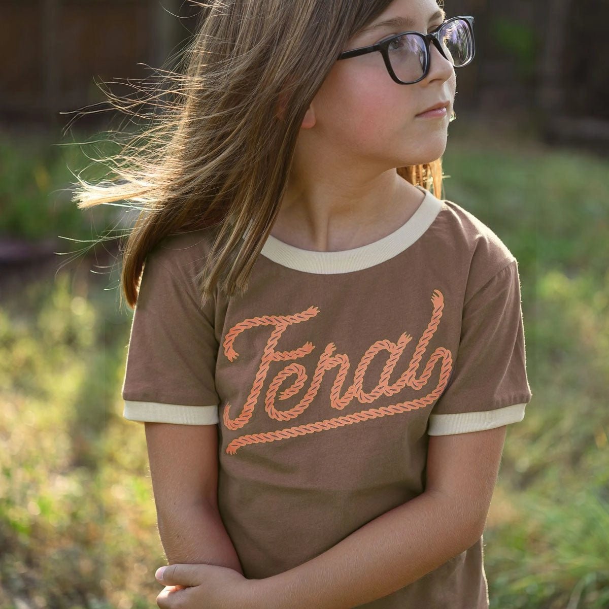 River Road Clothing Company Feral Vintage Ringer (Youth) - Flying Ryno