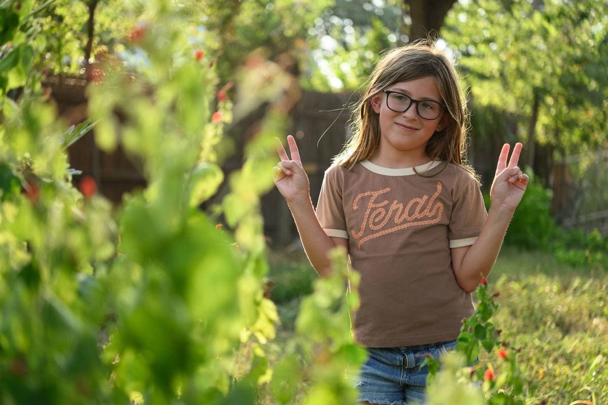 River Road Clothing Company Feral Vintage Ringer (Youth) - Flying Ryno