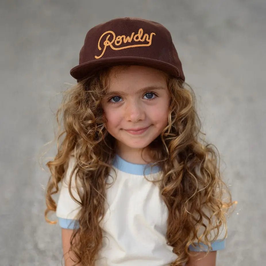River Road Clothing Company Rowdy Snapback Hat (Youth) - Flying Ryno