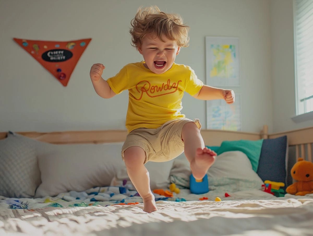 River Road Clothing Company Rowdy Youth, Yellow - Flying Ryno