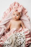 Rockin Royalty Dusty Pink Snowcat Blanket - Flying Ryno