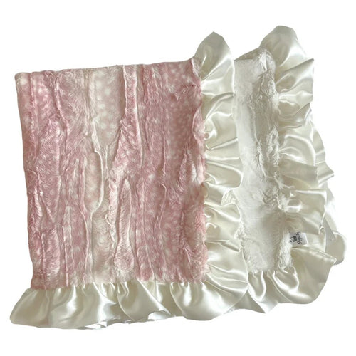 Rockin Royalty Sweet Pink Fawn Blanket - Flying Ryno