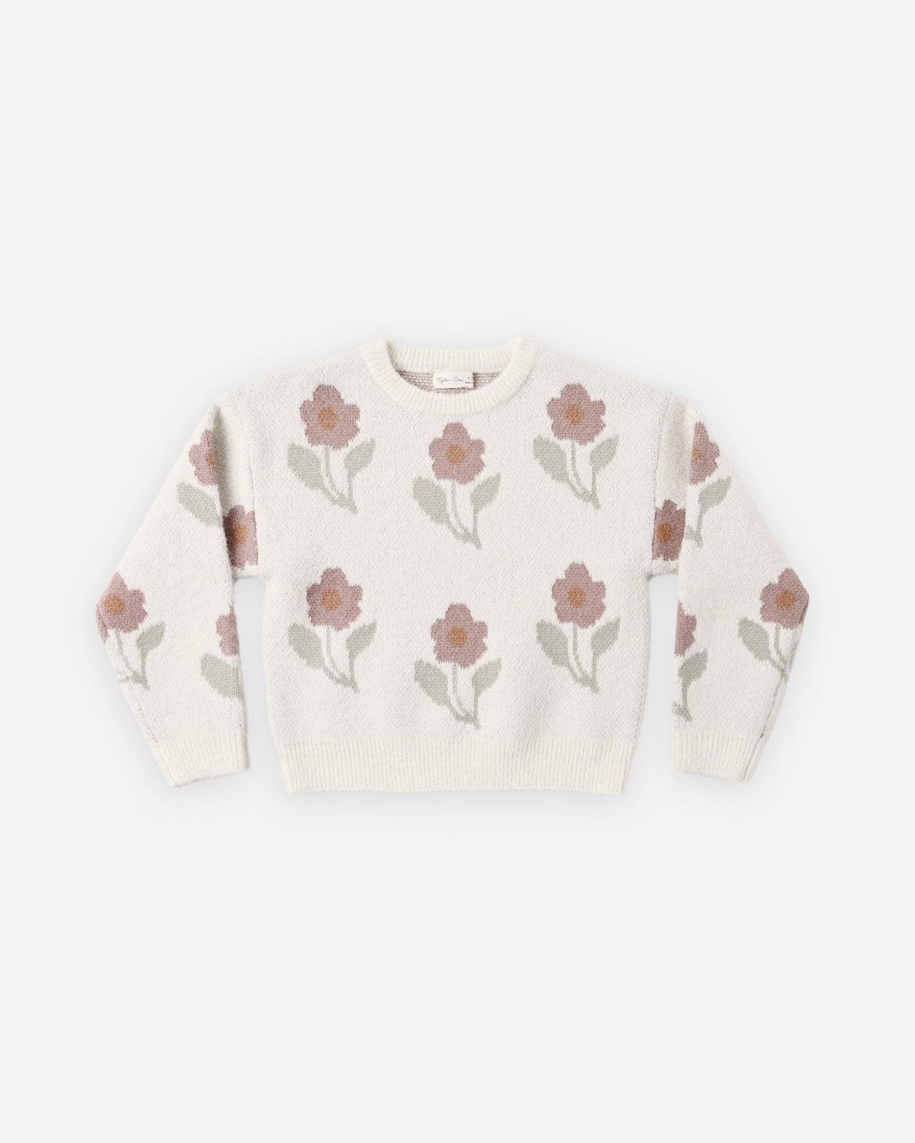 Rylee and Cru Aspen Sweater, Ivory Flower - Flying Ryno