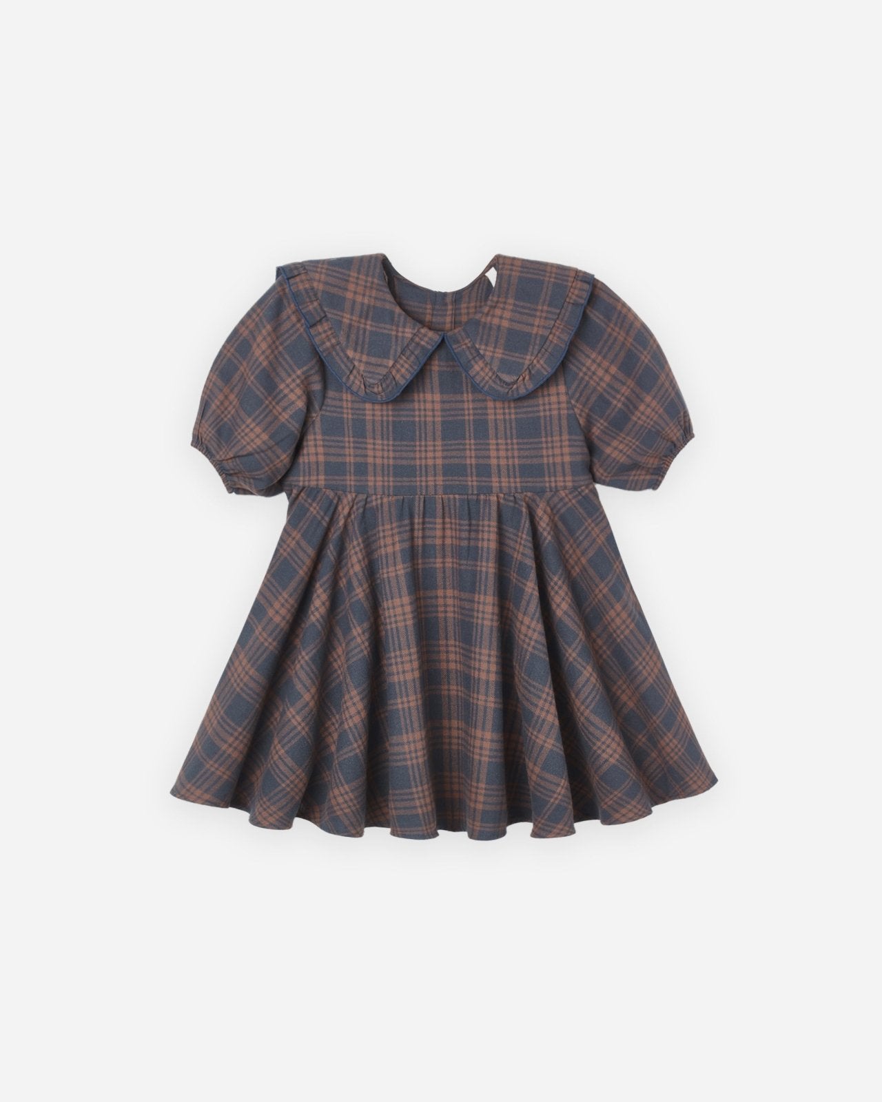 Rylee and Cru Camille Dress, Midnight Plaid - Flying Ryno