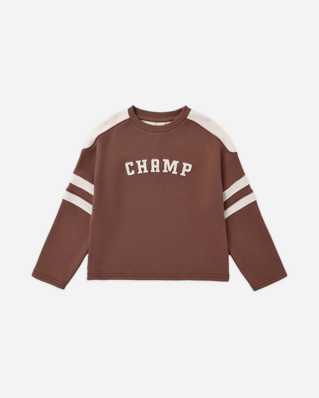 Rylee and Cru Hockey Sweatshirt and Paneled Sweatpants Set, Champ - Flying Ryno