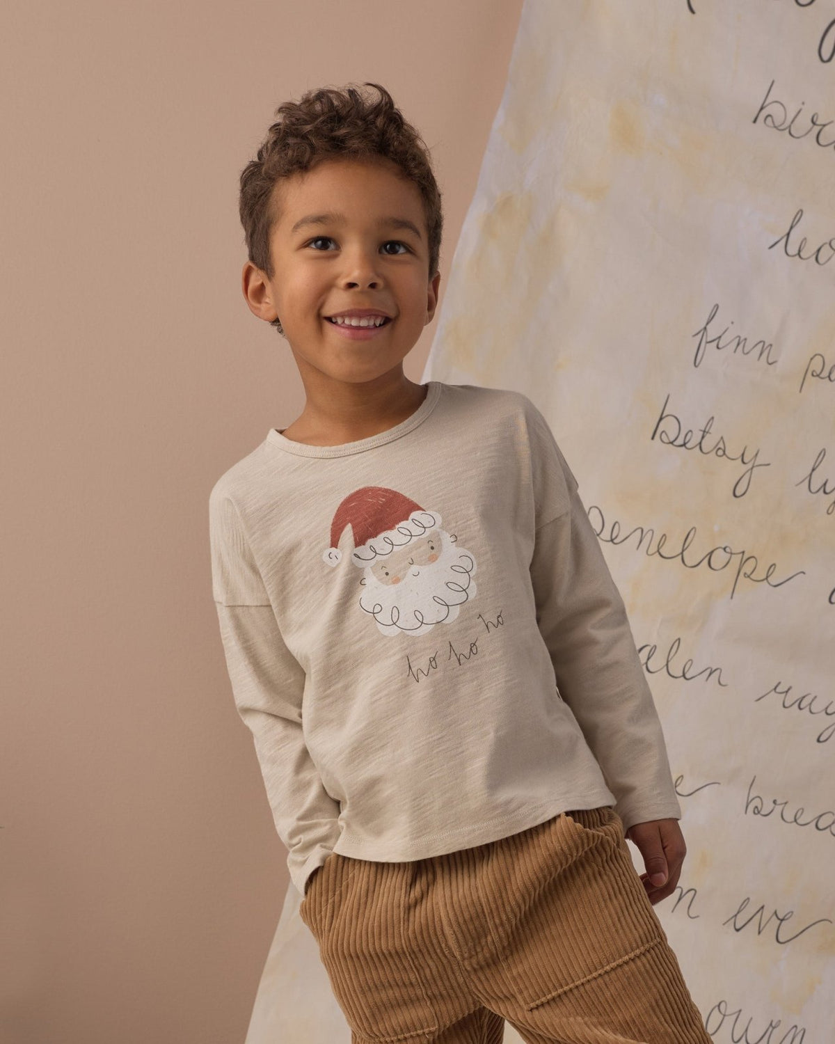 Rylee and Cru Long Sleeve Tee, Santa - Flying Ryno