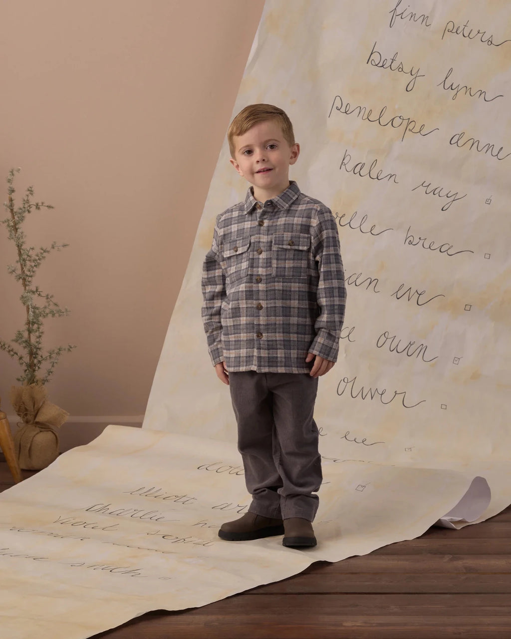 Rylee and Cru Pocketed Flannel Shirt, Winter Plaid - Flying Ryno