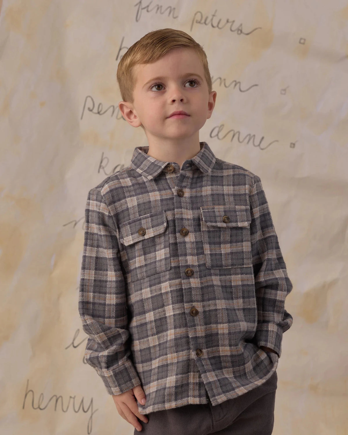Rylee and Cru Pocketed Flannel Shirt, Winter Plaid - Flying Ryno