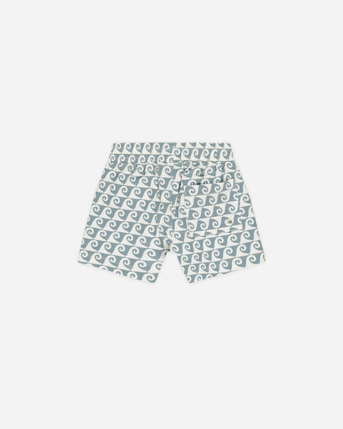 Rylee + Cru Boardshort, Ocean Waves - Flying Ryno