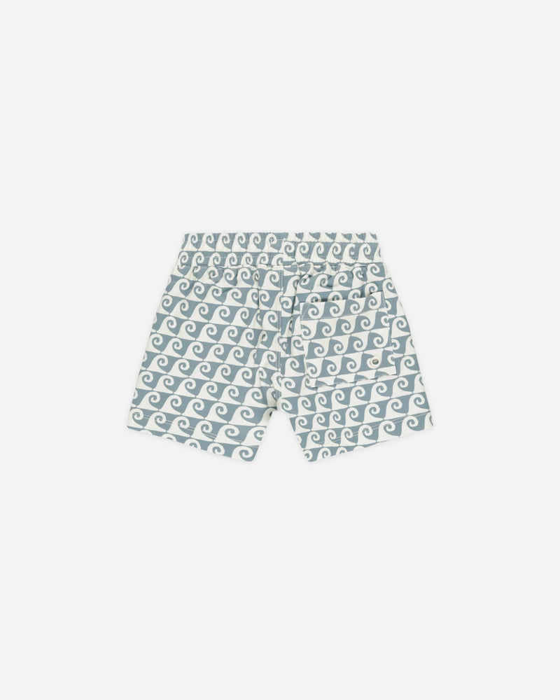Rylee + Cru Boardshort, Ocean Waves - Flying Ryno
