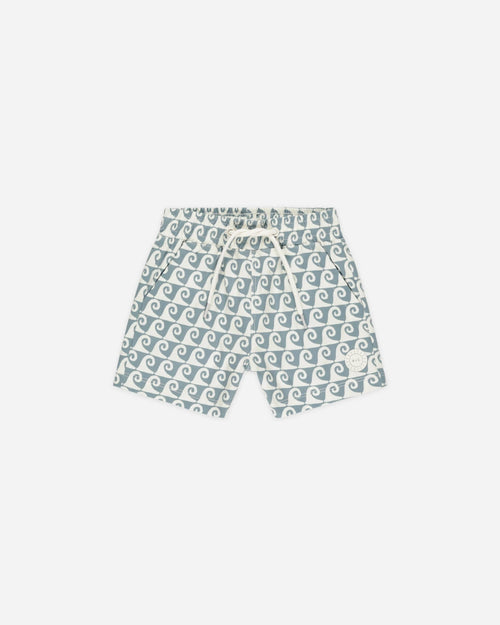 Rylee + Cru Boardshort, Ocean Waves - Flying Ryno