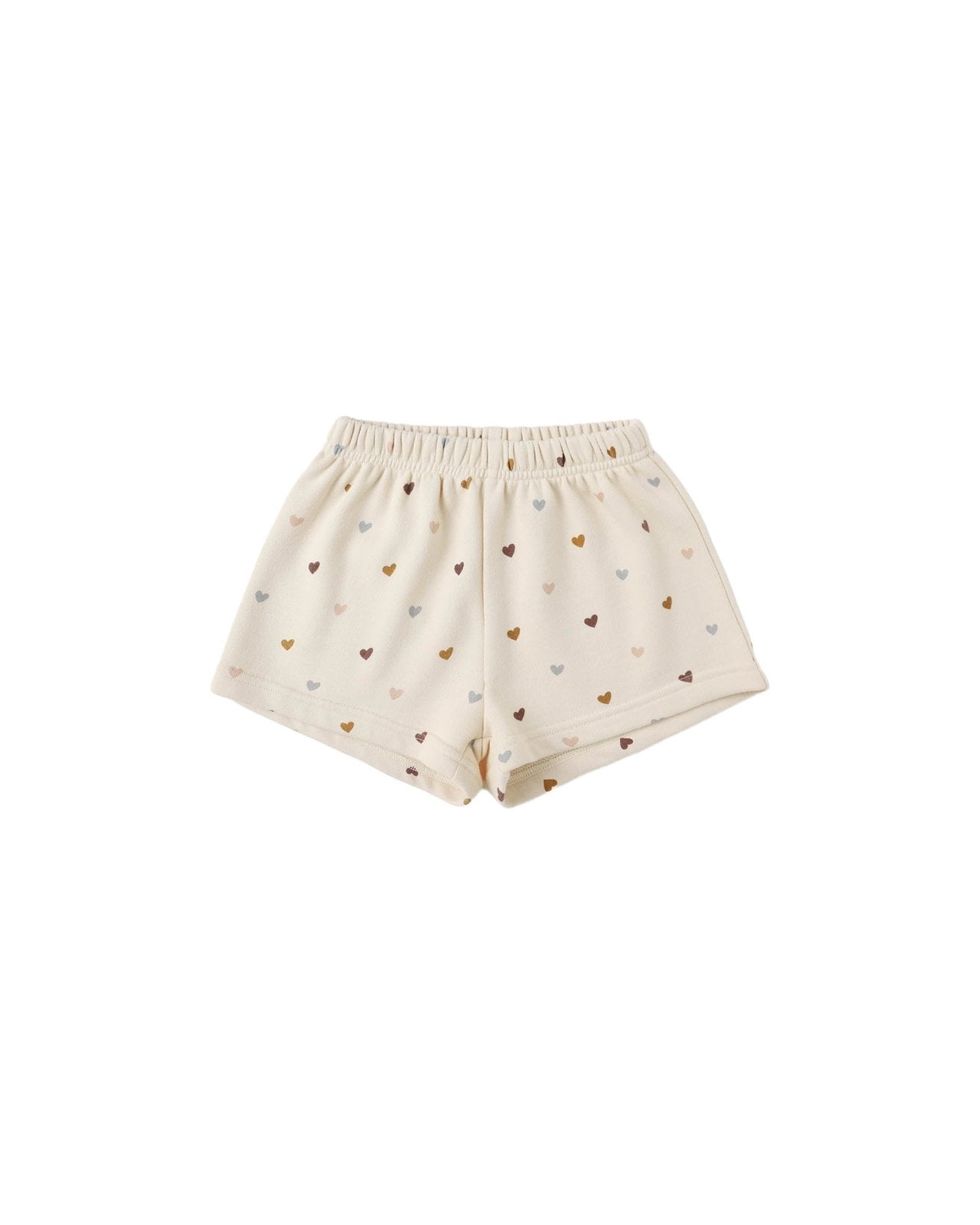 Rylee + Cru Boxy Pullover and Track Shorts Set, Hearts - Flying Ryno