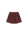 Rylee + Cru Button Front Mini Skirt, Burgundy - Flying Ryno