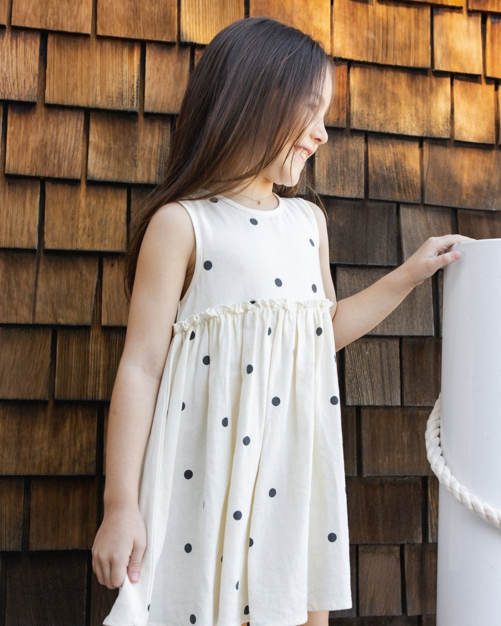 Rylee + Cru Harper Dress, Polka Dot - Flying Ryno