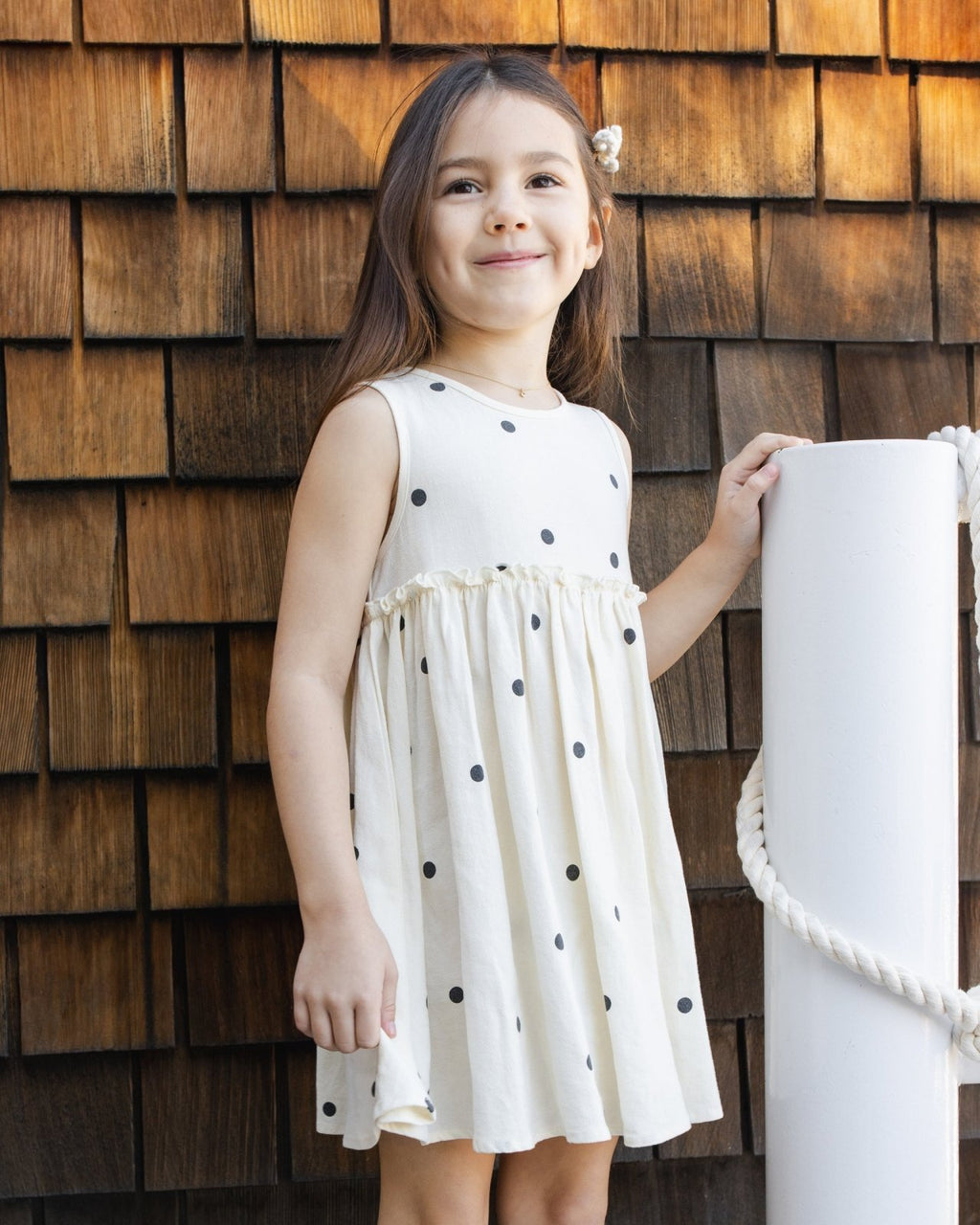 Rylee + Cru Harper Dress, Polka Dot - Flying Ryno