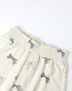 Rylee + Cru Kate Top and Wide Leg Pant Set, Bows - Flying Ryno