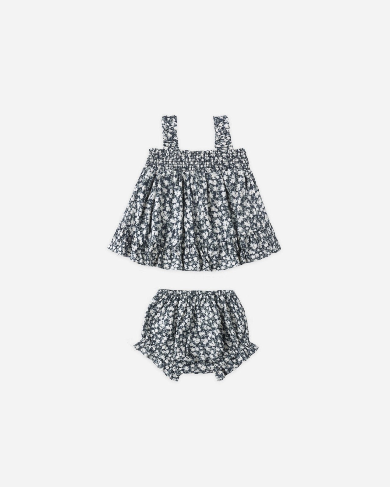 Rylee + Cru Lala Set, Navy Floral - Flying Ryno