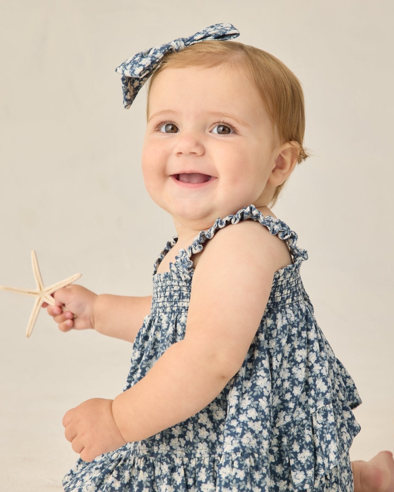 Rylee + Cru Lala Set, Navy Floral - Flying Ryno