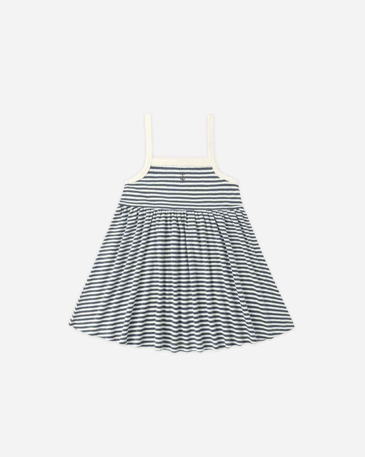 Rylee + Cru Lea Dress, Navy Stripe - Flying Ryno