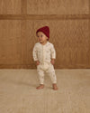 Rylee + Cru Organic Long John Pajamas, Skiers - Flying Ryno