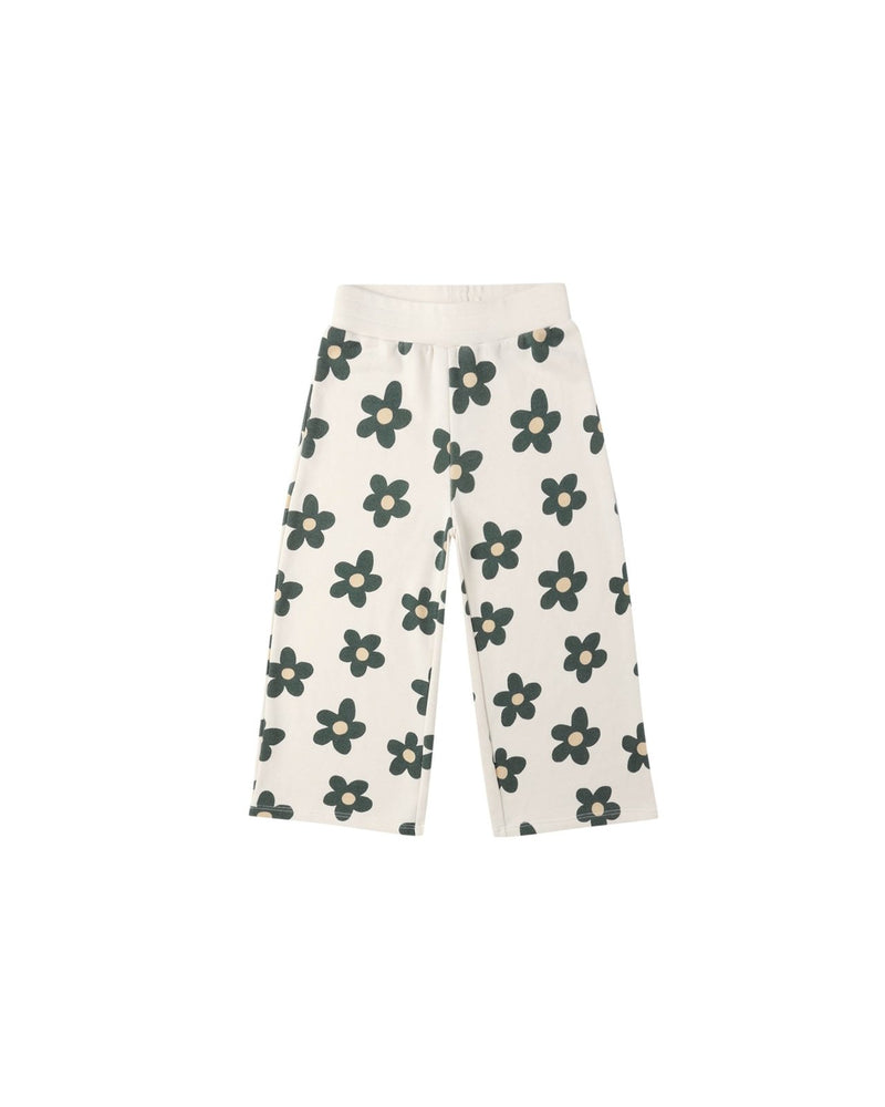 Rylee + Cru Oversized Sweatshirt and Wide Leg Sweatpant Set, Daisy - Flying Ryno
