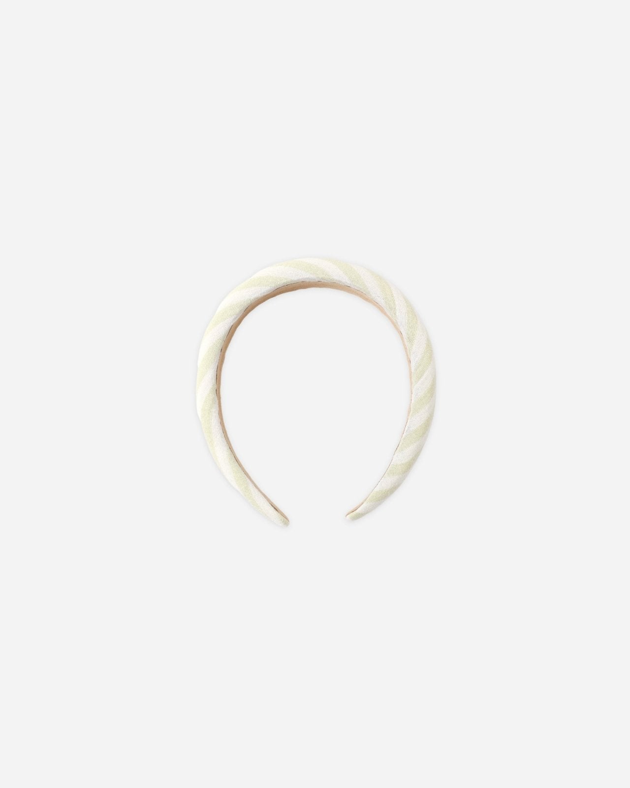 Rylee + Cru Padded Headband, Citron Stripe - Flying Ryno