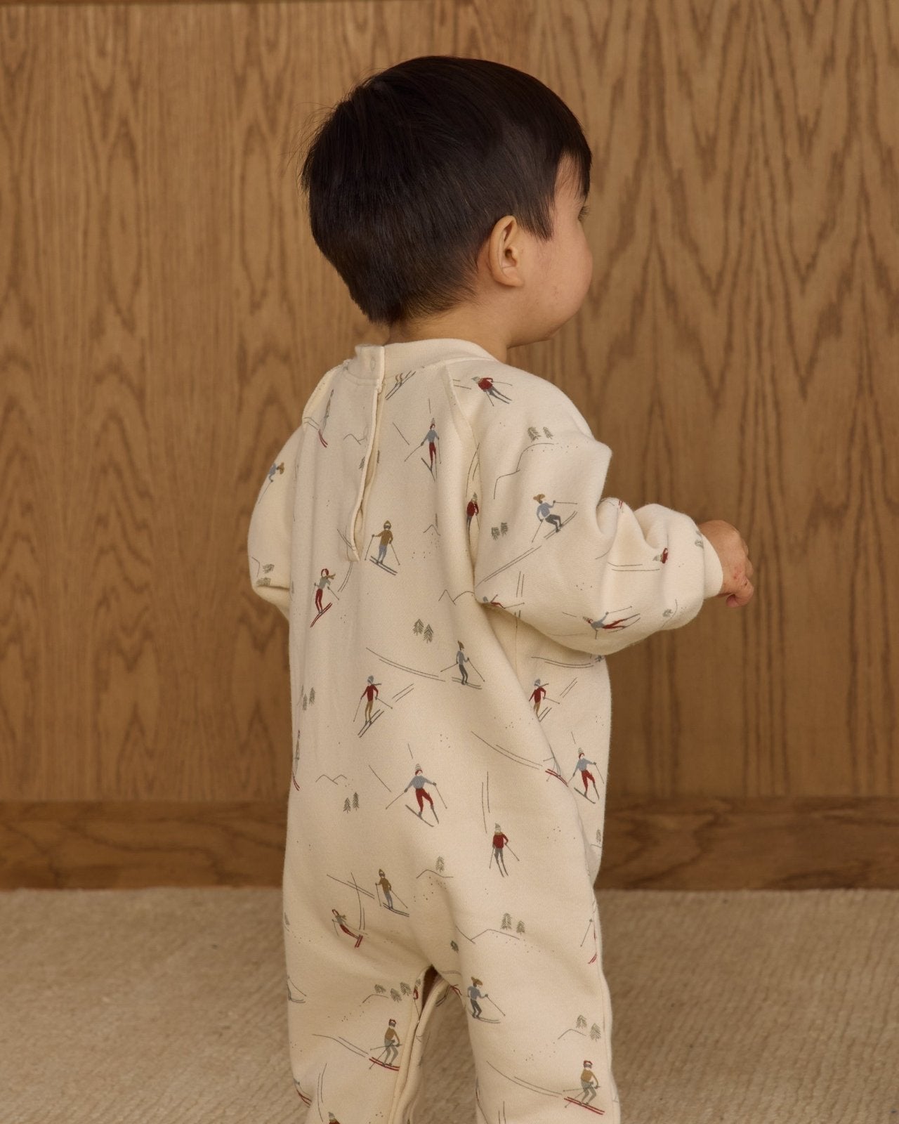 Rylee + Cru Raglan Jumpsuit, Christmas Dogs - Flying Ryno