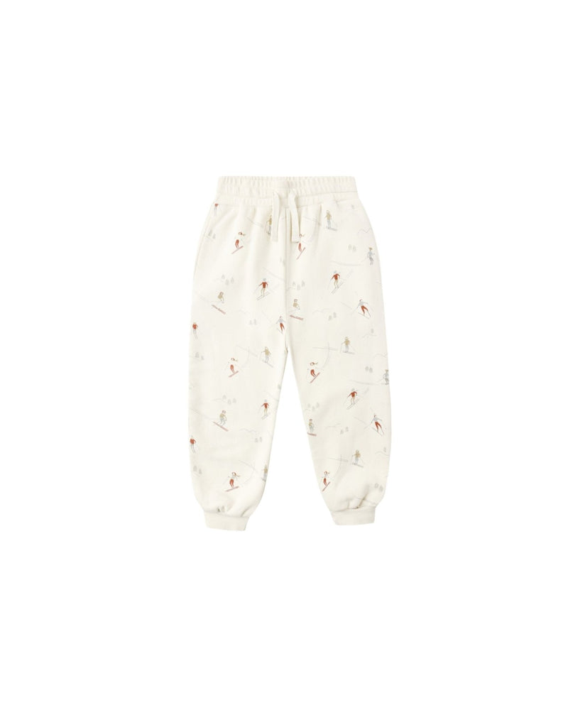 Rylee + Cru Relaxed Sweatshirt + Jogger Sweatpant Set, Skiers - Flying Ryno