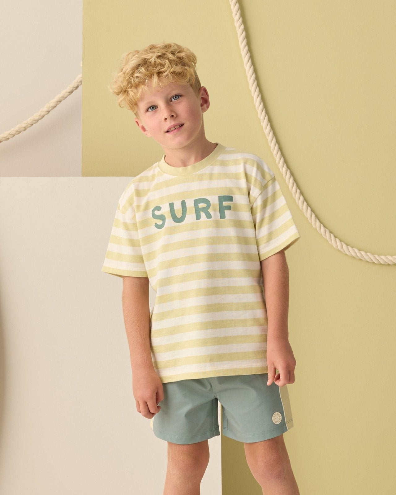 Rylee + Cru Relaxed Tee, Surf - Flying Ryno