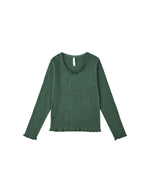 Rylee + Cru Ribbed Long Sleeve and Legging Set, Green - Flying Ryno