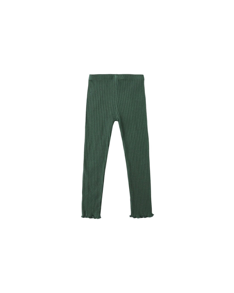 Rylee + Cru Ribbed Long Sleeve and Legging Set, Green - Flying Ryno