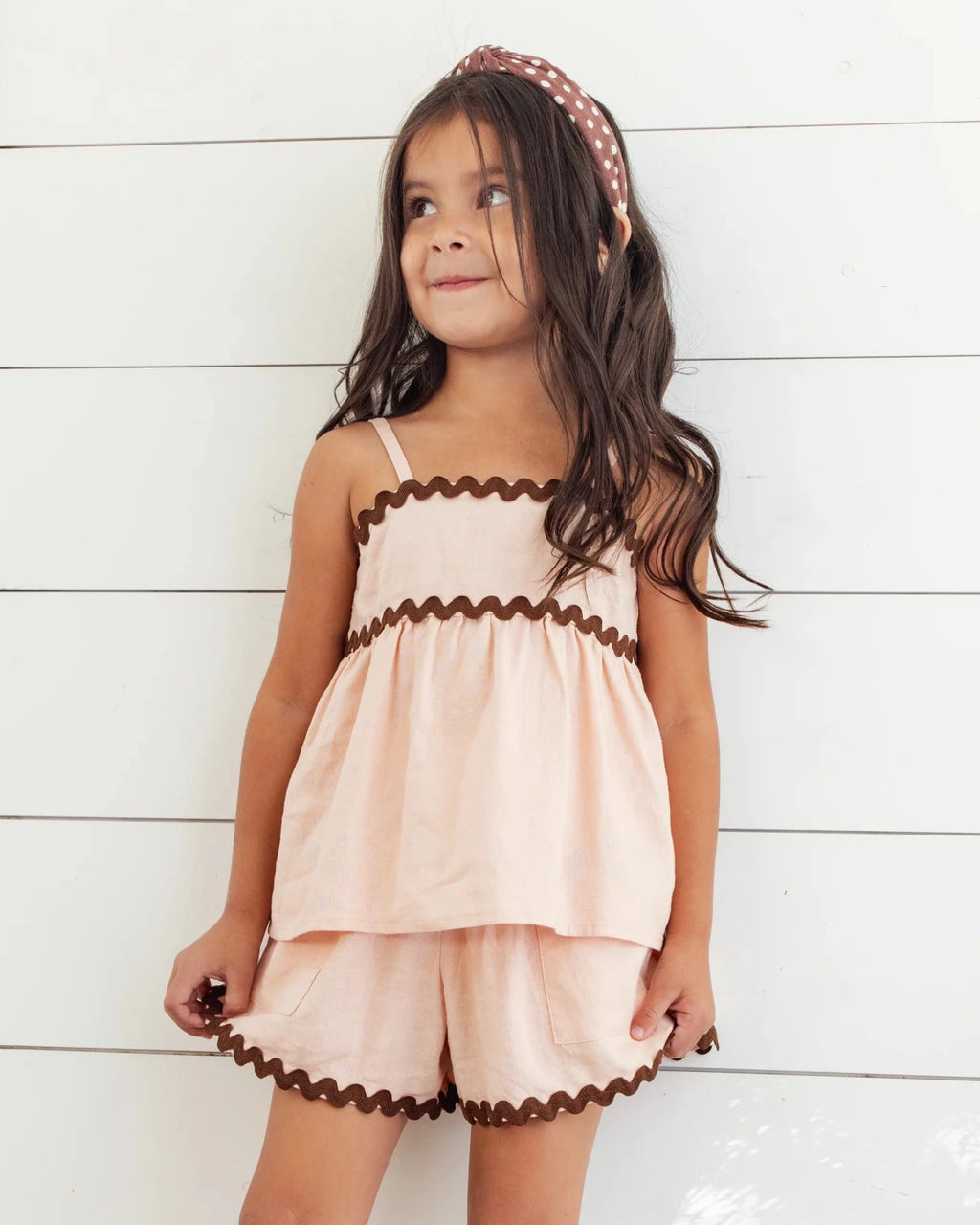 Rylee + Cru Ric Rac Set, Blush - Flying Ryno