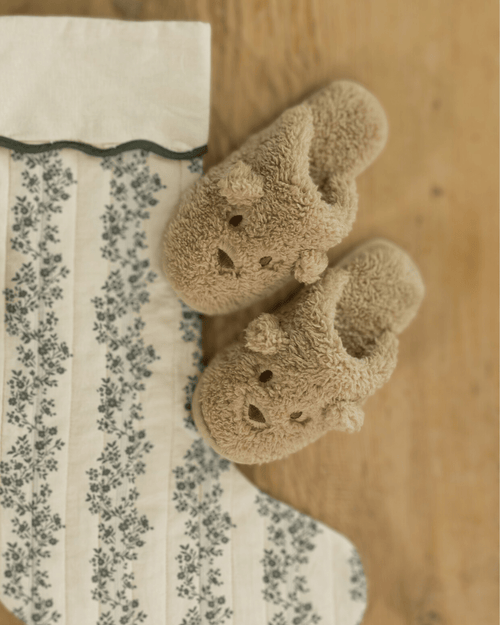 Rylee + Cru Slippers, Teddy Bear - Flying Ryno